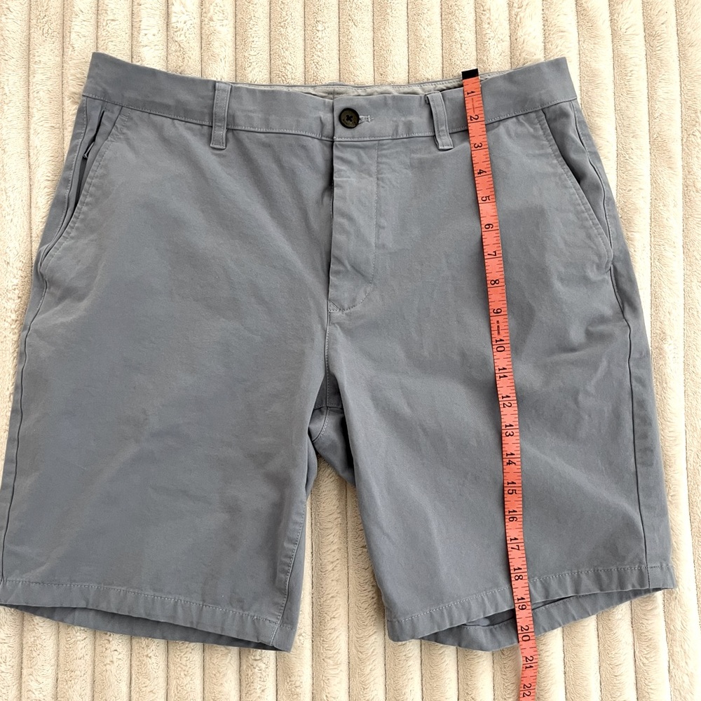 Men's Bonobos Blue/Gray Shorts 34”